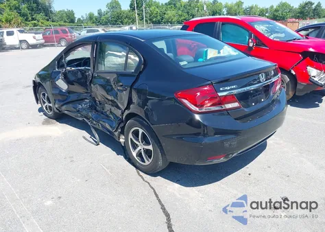 2015 Honda Civic Se z USA, uszkodzony, nr VIN 2HGFB2F71FH546123
